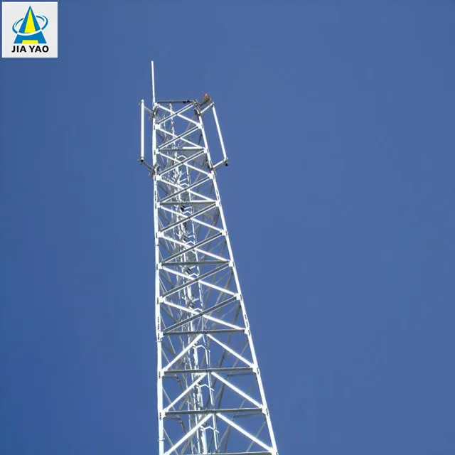 20m 3 Leg Lattice Self Supporting Triangular Steel Wireless Telecommunication Gsm 5g Radio Wifi Cell Cellular Antenna Bts Tower