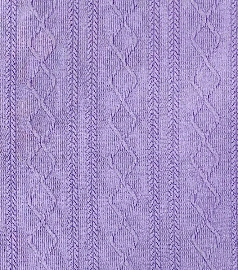 New Polyester Single-sided Knitted Jacquard Fabric