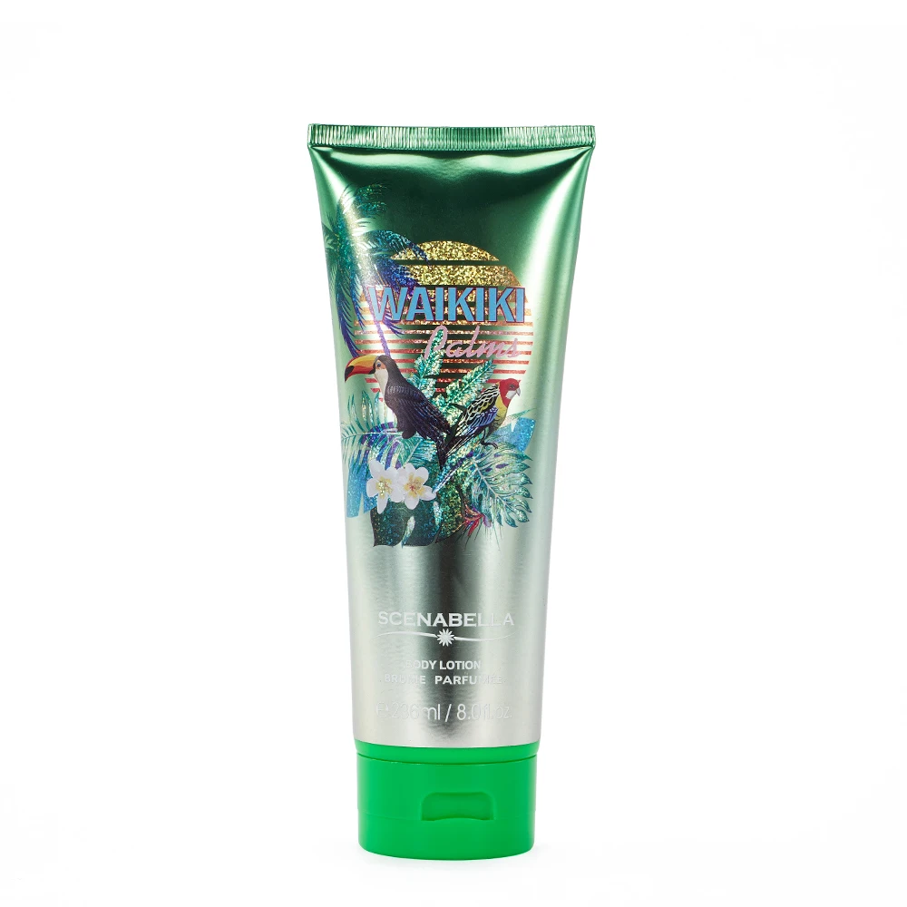 Private Label 236ml Bulk Lightening Body Lotion Moisturizing Private Label Organic Blossom Body Cream for Black Skin