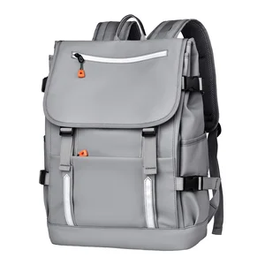 custom logo Remoid Custom Logo Large Capacity 15.6 Inch Laptop Backpack Waterproof Nylon School Casual Outdoor Travel Bag USB Fashion