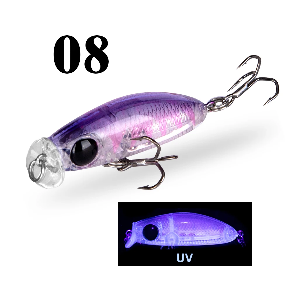 35mm 2.4g trout lures freshwater bait