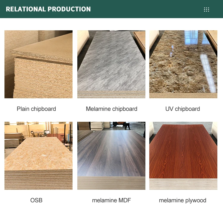 factory direct sales 6mm white melamine double faced chipboard