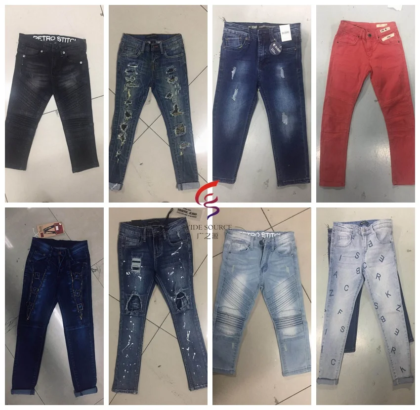 GZY Free Shipping Cheap Mixed Multi Designs Jeans Top Design Pants Wholesale Price 2017