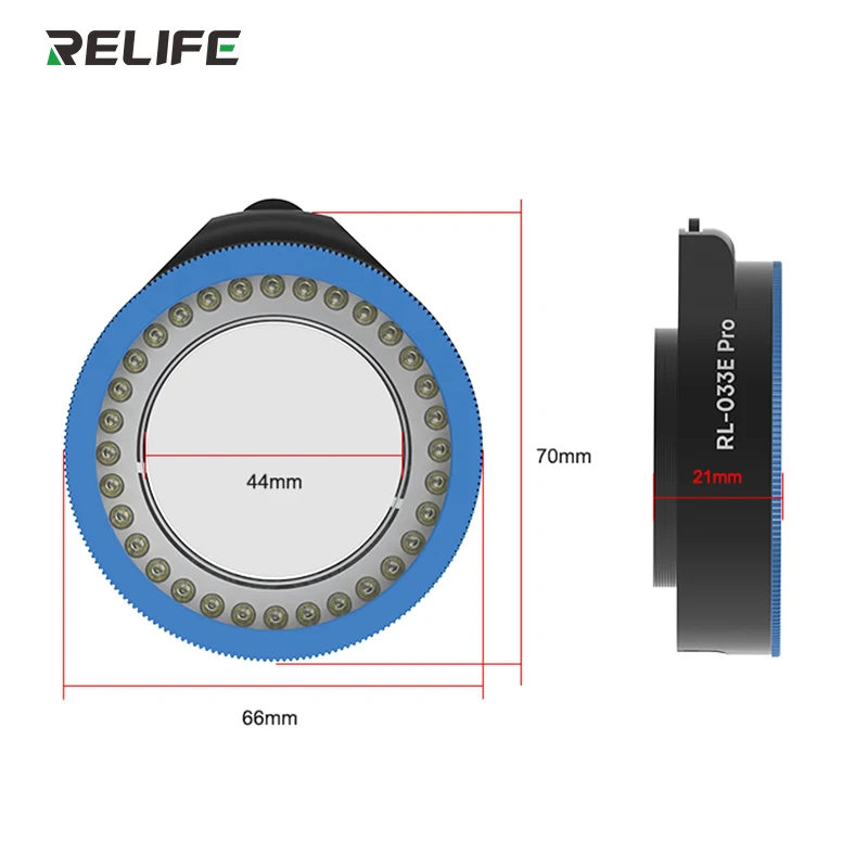 RELIFE RL-033E Pro Adjustable Dual Polarized Light Source for