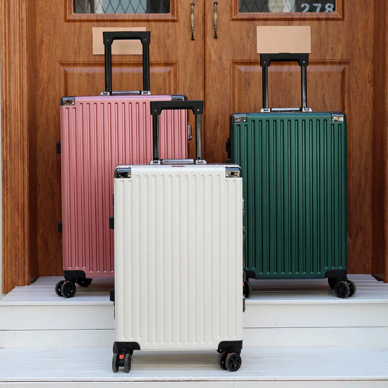 Boarding Luggage  4 Wheels Trolley Bag Hard Shell Travelling Bags 360 Suitcase Silent Universal Wheel Hot Selling Factory Price
