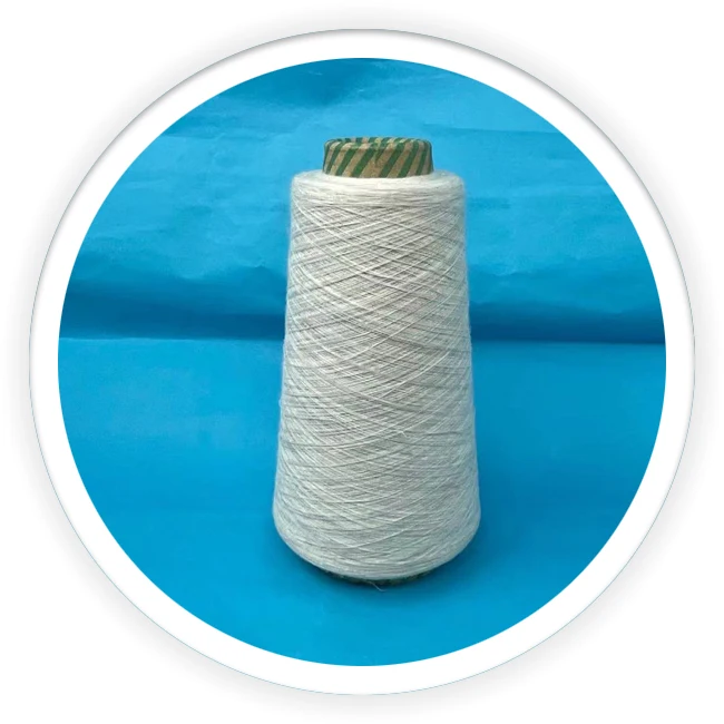 Sustainable bamboo yarn for weaving