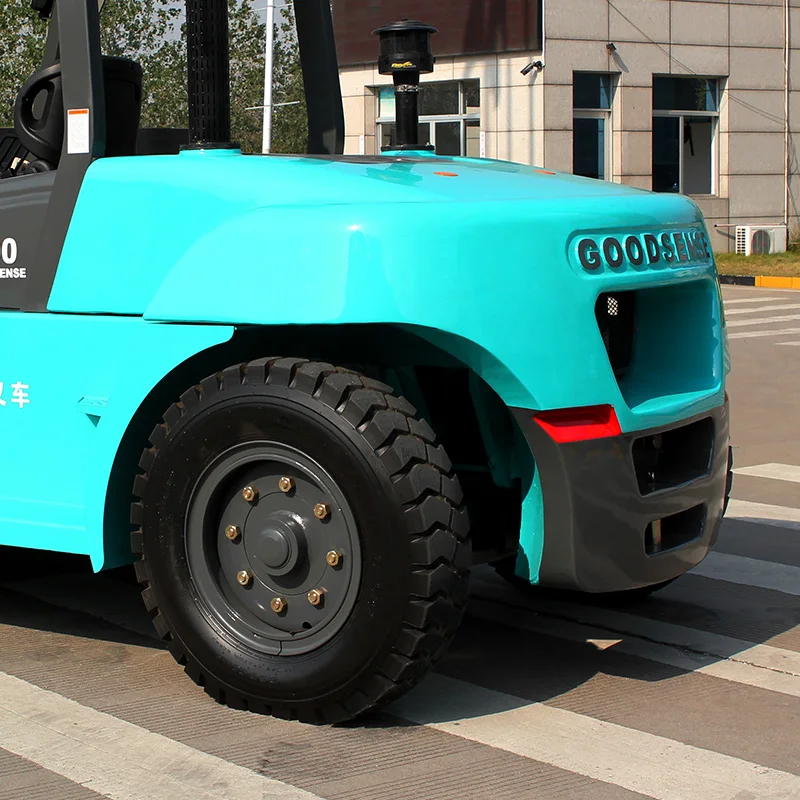 Goodsense Giá nhà máy montacarga carretilla xe nâng 8ton 10ton xe nâng diesel công suất tải lớn 2
