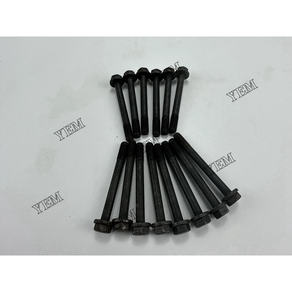 For Yanmar 3TNE68 Cylinder Head Screw 119266-01200 Stock Complete
