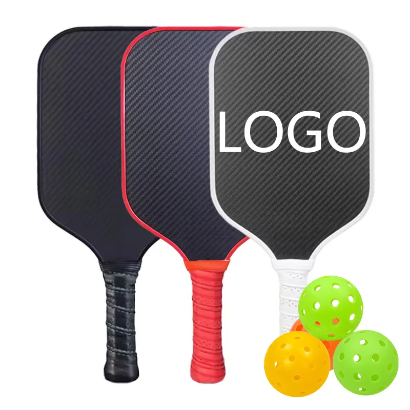JuDing Best Price Custom Logo T700 Thermoformed Carbon Fiber Pickleball Racket Usapa Polymer Honeycomb Training Entertainment