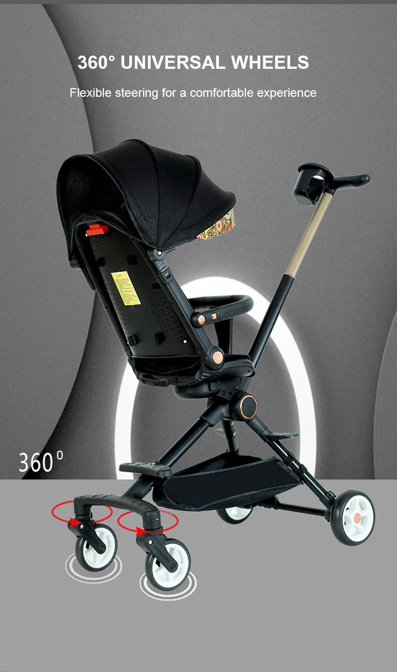 Carreolas Para Bebes Luxury Stroller Toys Baby Foldable Lightweight 