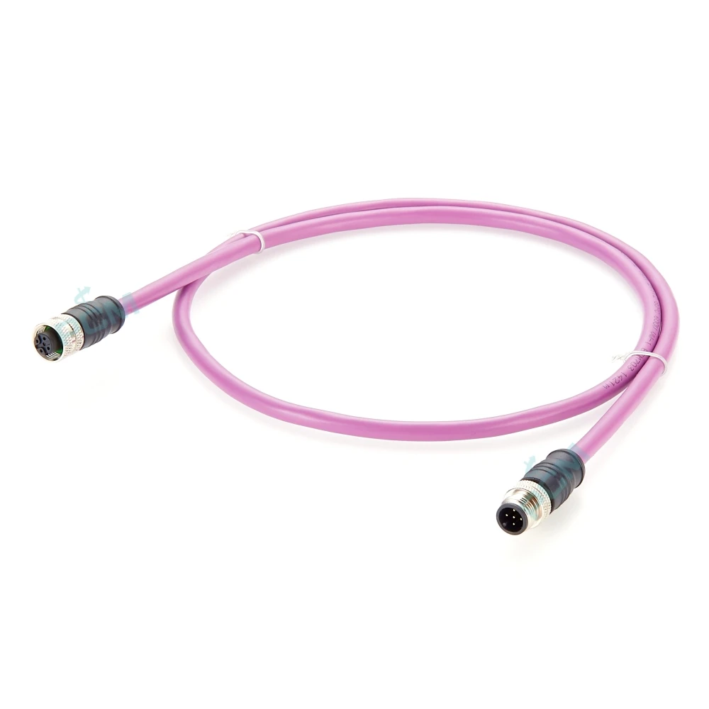 Industrial Automation CANOpen M12 PLC IO Fieldbus Cable