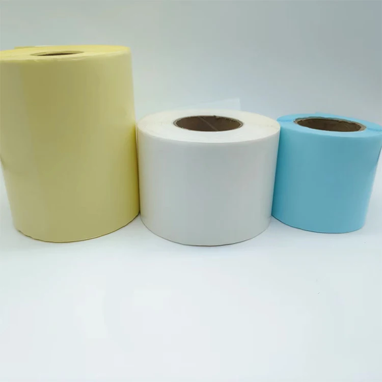 Direct Thermal Labels 40x30 Adhesive Paper Sticker Roll Barcode Thermal Label 30*40 for Thermal Printer Printing Packaging Label manufacture