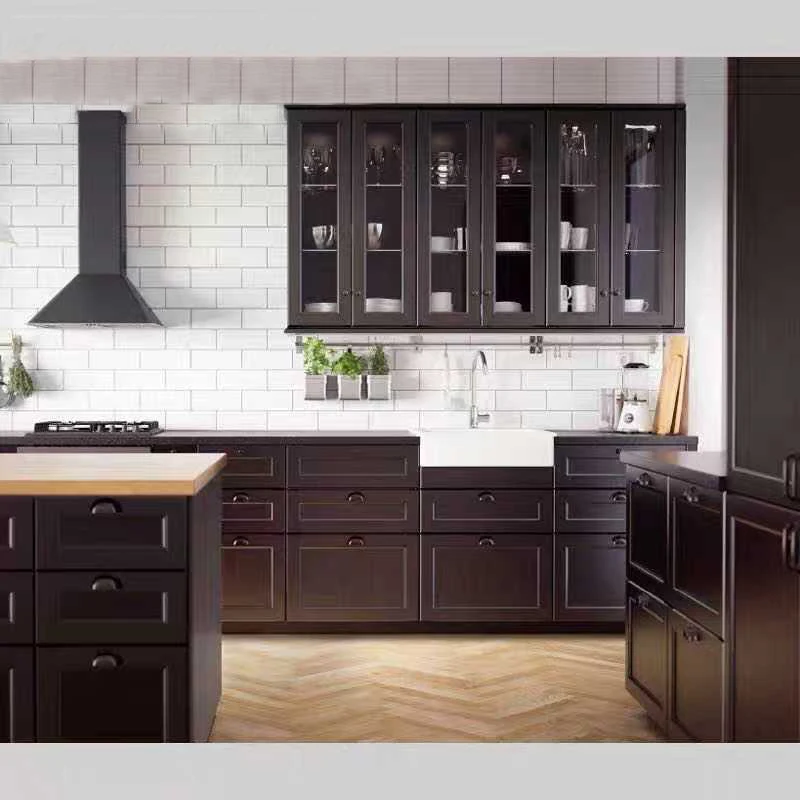 Kelen 2024 Modular Kitchen Cabinets Solid Wood Designs Shaker Wooden   H92ef0847599e406a9328d14cab68a809g 