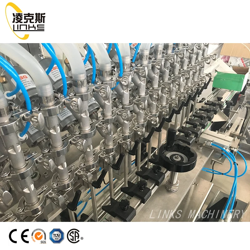 Fully Automatic Vegetable Cooking Edible Oil Filling Machine Bottle Packaging Line