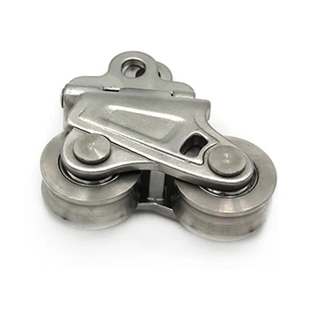 Safety Line Pulley Block Stainless Steel 316 Wire Rope Rigging Hardware Lifting Equipment ss316 8mm pulley block