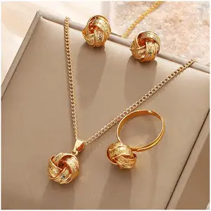 Jewelry Sets Handmade Boho Retro Double Beading Ornament Wedding Alloy Zircon 2026 Spring Traditional Jewelry Set