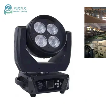 Good price and high quality 4eyes 200w warm white color led moving head stage light remote control moving head light