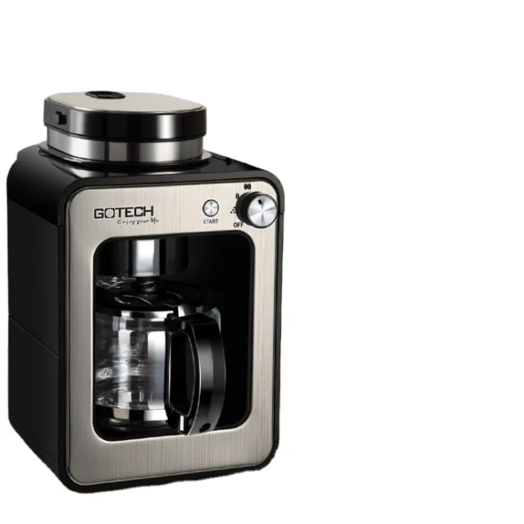 Household Small Coffee Machine Automatic Grinding Integrated Freshly