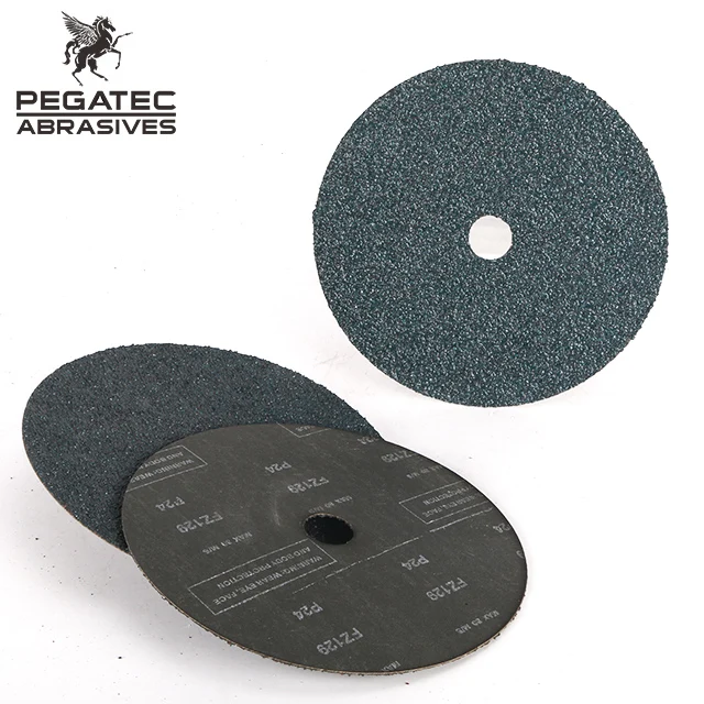 Pegatec Silicon Carbide Polishing Sanding Fiber Disc for Wood and Stone