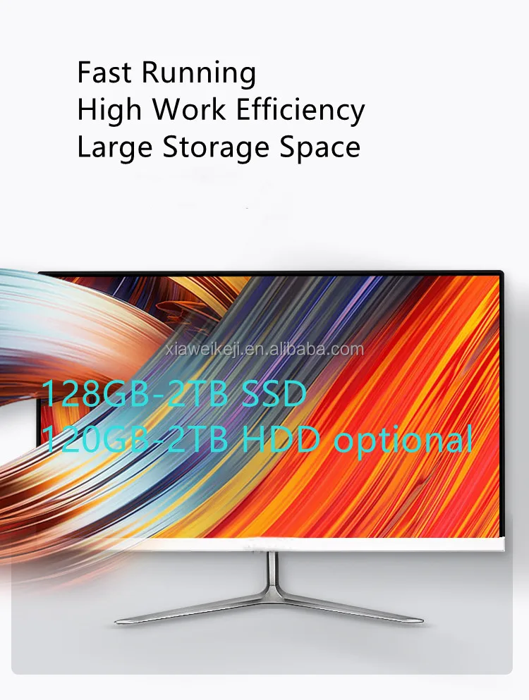 High Quality Core I7 Aio Pc 24'' Monoblock Computer 16gb 8gb All In One ...