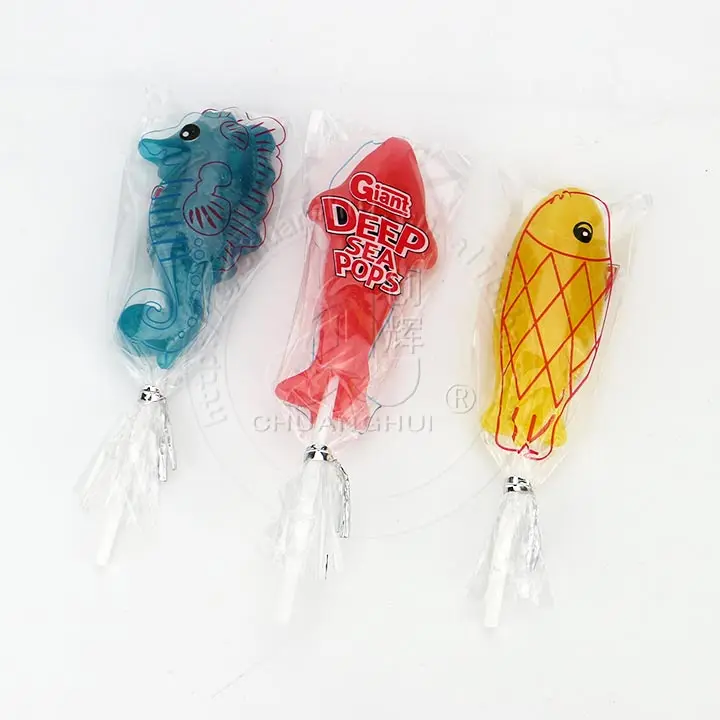fish shaped lollipop