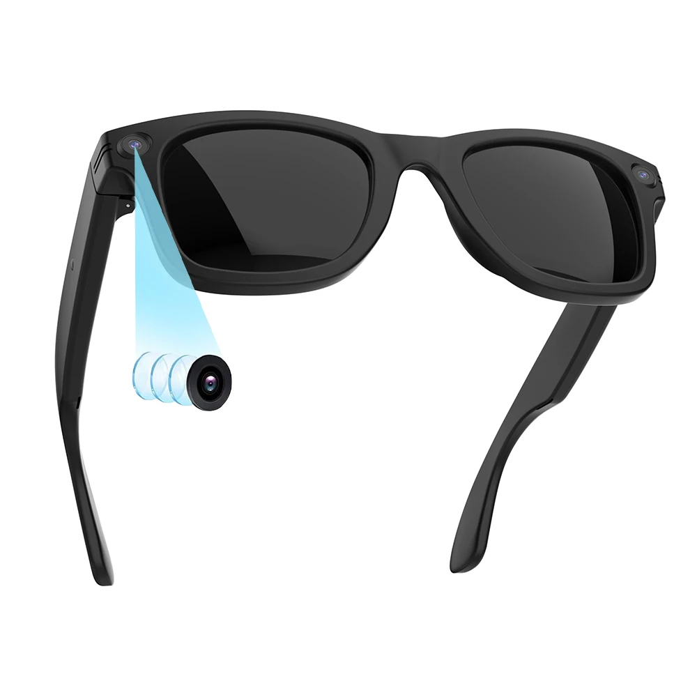 2025 W600 Sports Speaker UV Protection Smart Sunglasses with 5MP Camera  Record Video AI Translation Men Smart Wearable Headset