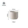 Beige-100ML (100 pièces/carton, emballage sécurisé)