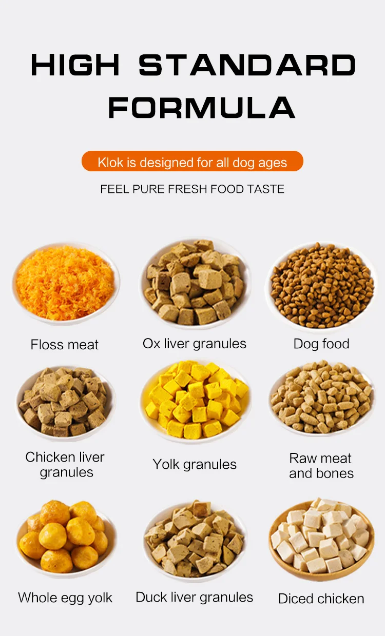 Natural Dried Dog Food Fresh Meat 1.5kg Starter Puppy Food With Freezedried Food Buy Fresh