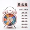 4-inch early education alarm clock in pink