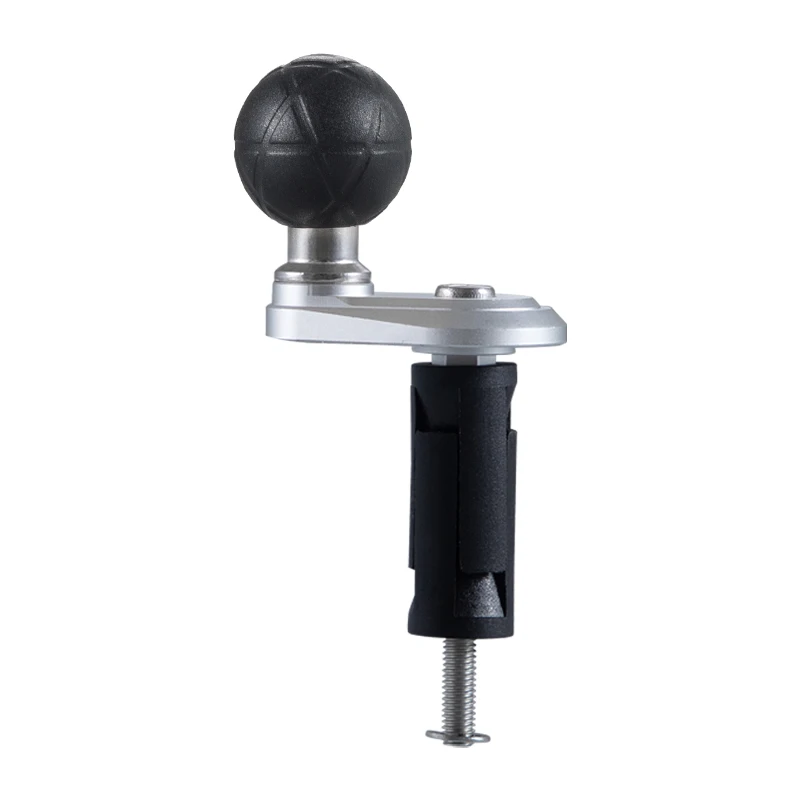 High Quality Universal Motorcycle Bicycle Mobile Cell Phone Stand Rectangle Ball Head Base Inch Ball Head Base Holder