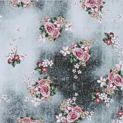 Горячая Распродажа, готовый цвет, опция, высокое качество, новый принт, 100% вискоза, вискоза, поплин с цветочным принтом, ткань для платья