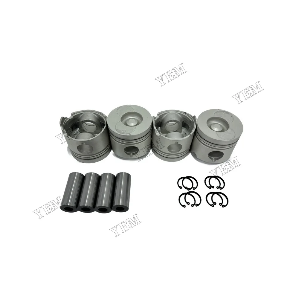 For Isuzu 4JA1 Piston Kit Engine Parts Replaces 5