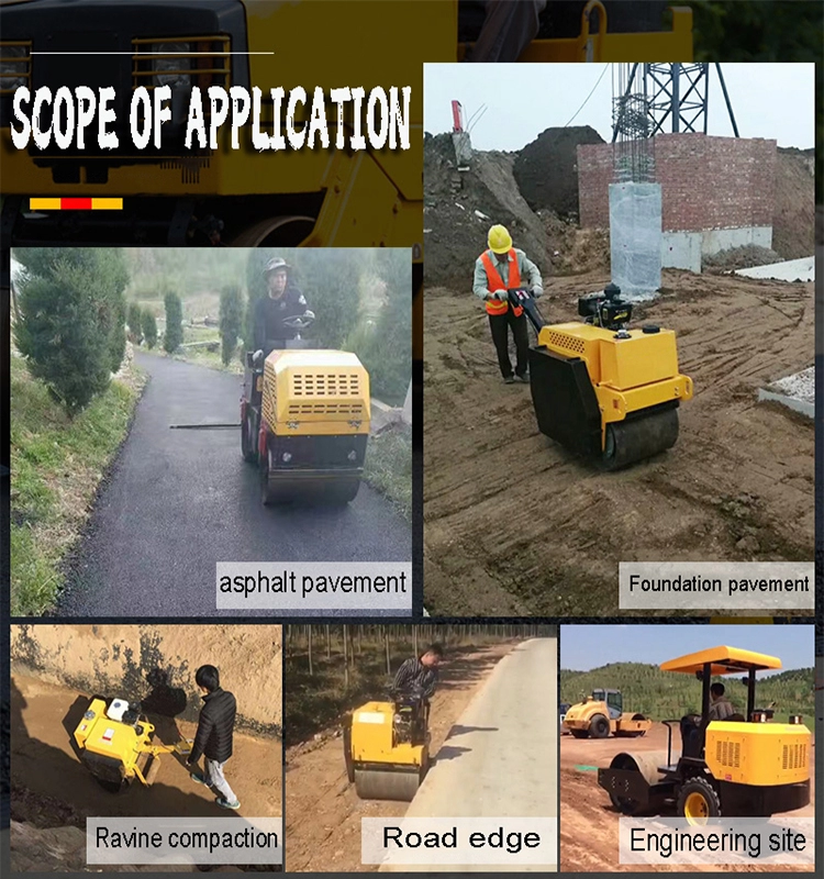 QIYUN Machinery High Quality 10 Ton Road Roller Vibrating Pneumatic Tyre Roller Single Drum Vibratory Road Roller