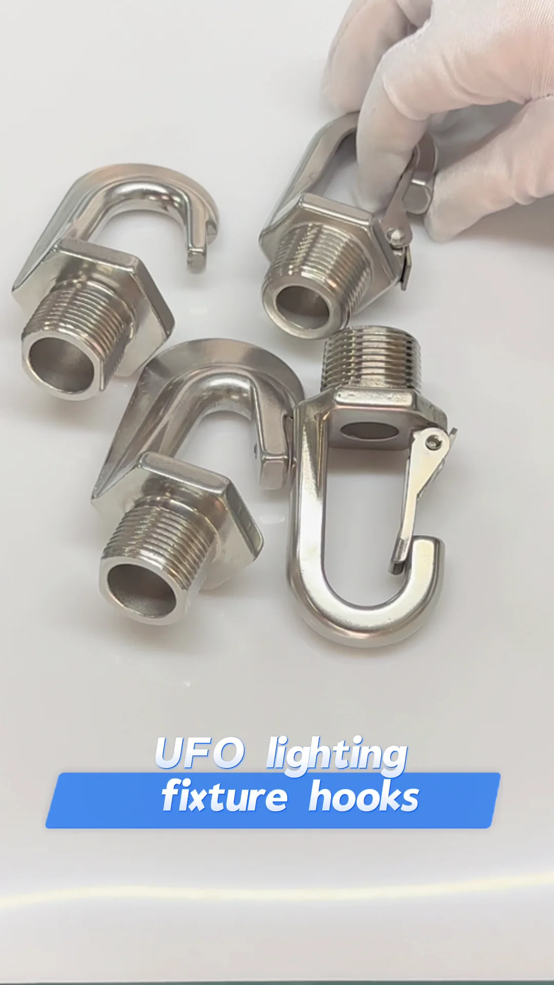 304 Stainless Steel Wall Ceiling Mounting Bolt Hooks Utility Hooks For