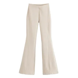 Women's Flared Pants with Elegant European and American Design