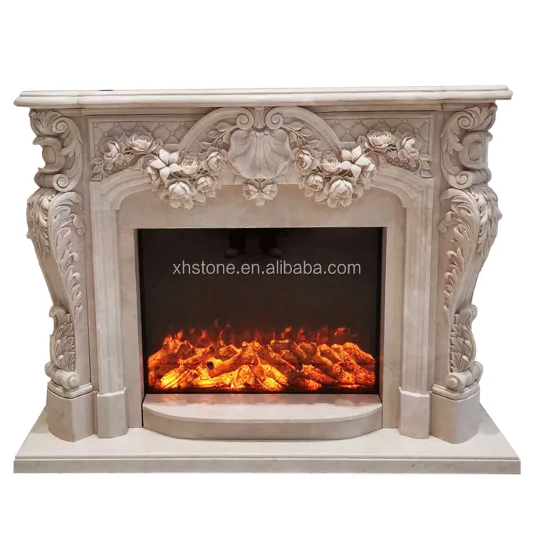 Decoration Mantel Outdoor Wood Burn Furniture Fireplace|