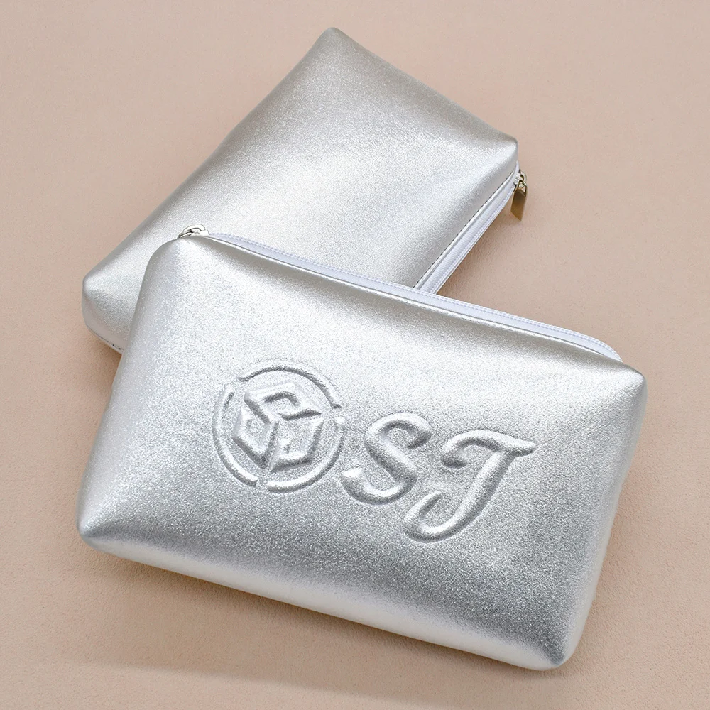 Custom Printing logo Neoprene Women Small Makeup Bag Waterproof Travel Cosmetic Bag for Cosmetic Pouch Bag