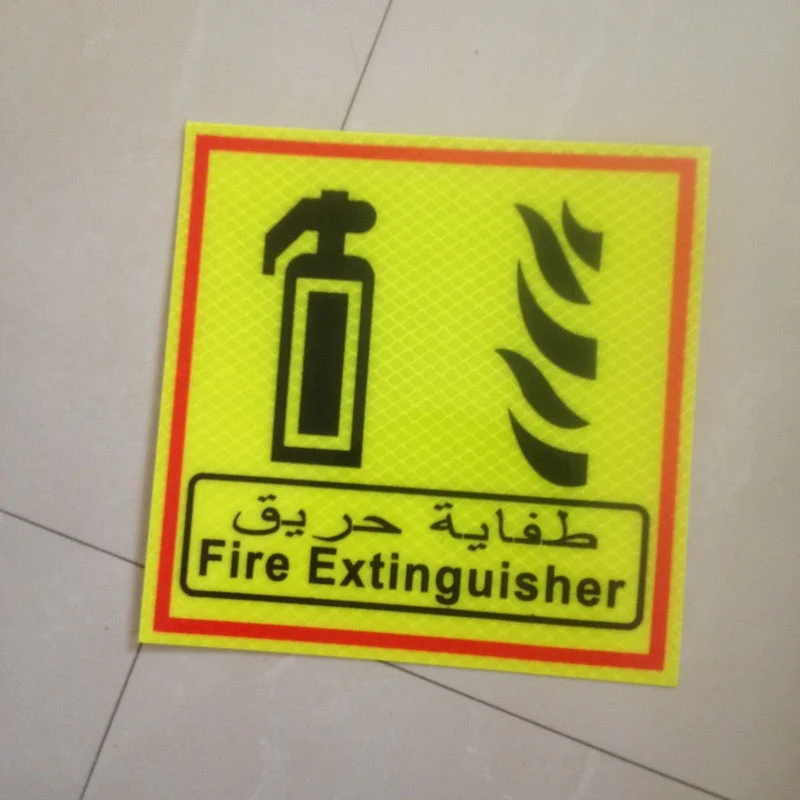 High Intensity Prismatic Reflective Sticker Diamond Grade for Printing Use as a Warning