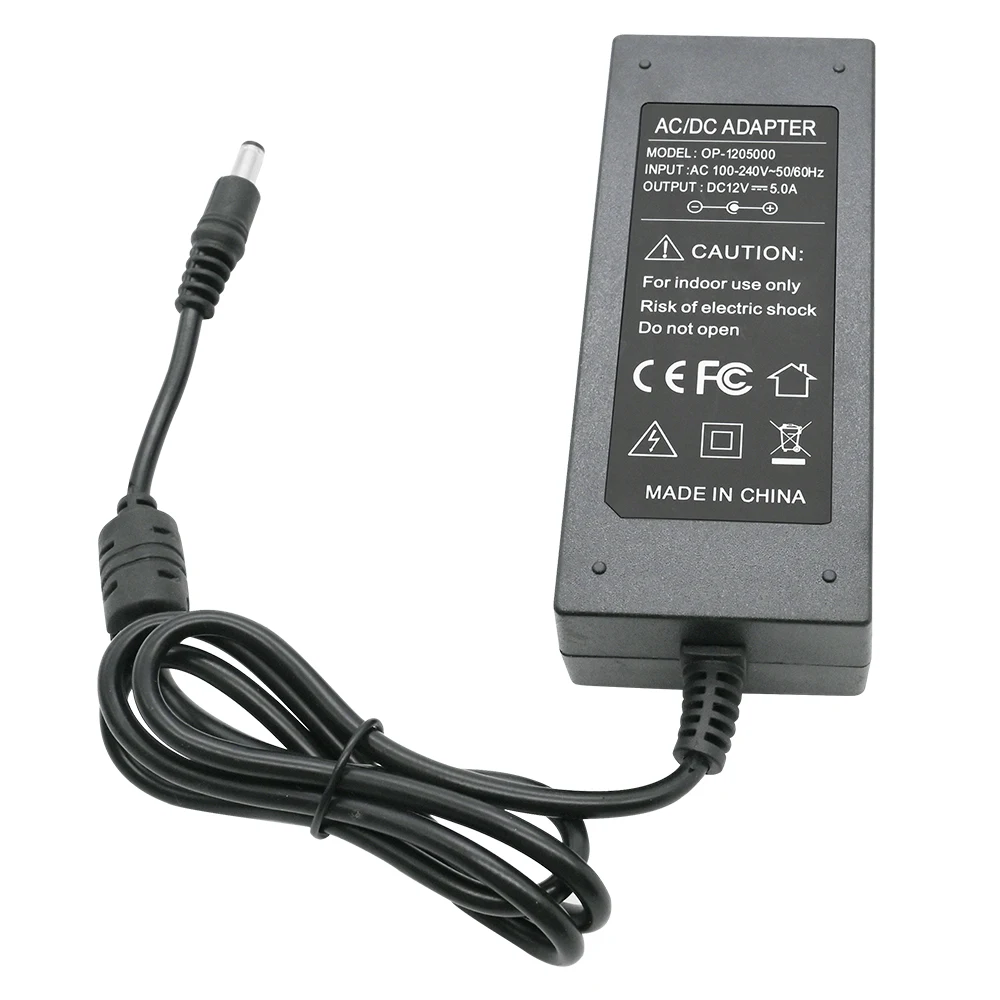 JZK Adaptateur secteur Alimentation AC 100-240 V vers DC 12 V 1,5 A pour bandes lumineuses LED 12 V, système de surveillance DVR NVR, caméras de sécurité CCTV, routeur Wifi sans fil