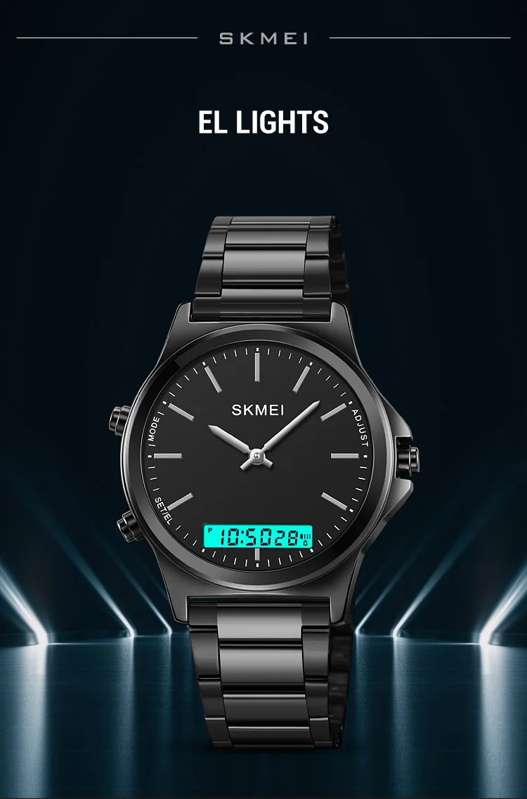 Skmei 2120 Steel Body Multifunction watch for Men