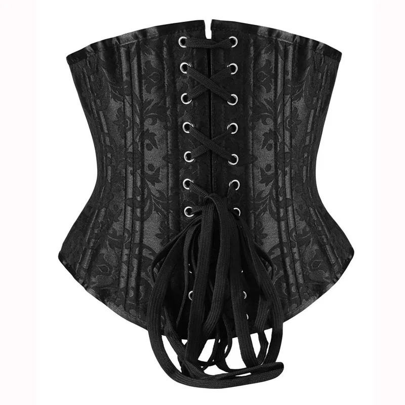 women's waist training corsets underbust heavy