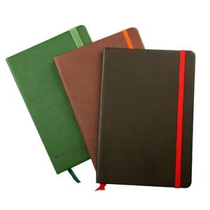 Customizable Note Book A5 Diary B5 Soft Cover Agenda Leather Journal Hardcover Planner Custom Printing Pu Cover Lined Notebook