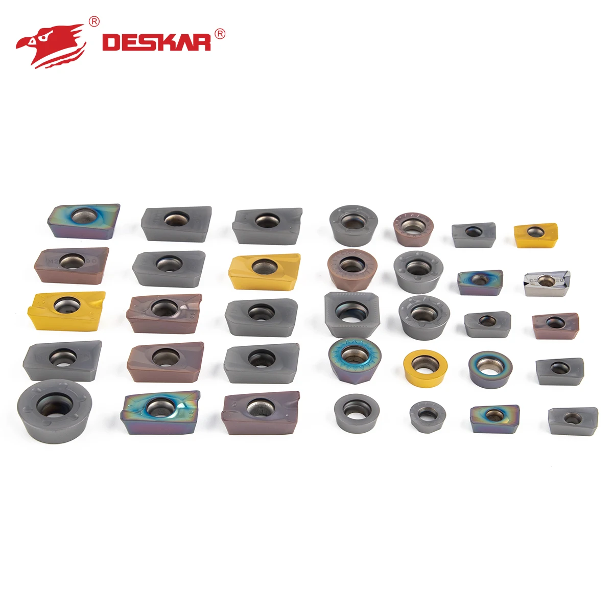 thumbnail image 2 of Cemented Carbide Inserts PVD Coatingrdkt1204mouse For Surface Milling Cutters - Cemented Caibide 2 of 12