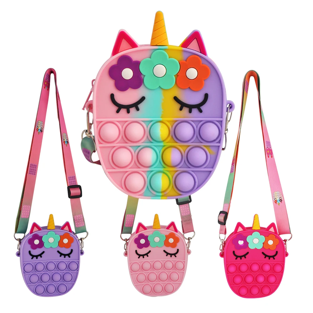 Quirky Kawaii Unicorn Tears Straw Soda Cup Sling Crossbody Purse For Teens  Women - PuppetBox
