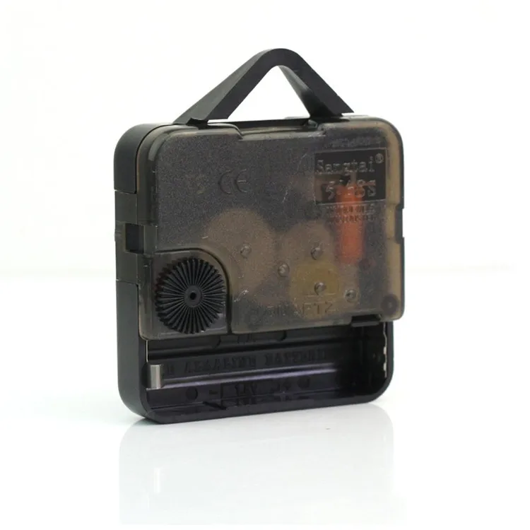 Комплект механизма часов вал 16 мм с короткими золотыми