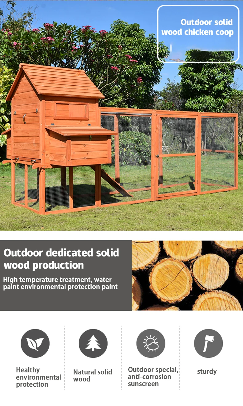 Quality Warrantee Chinese Cheap Hen House Multilayer Large Wooden For