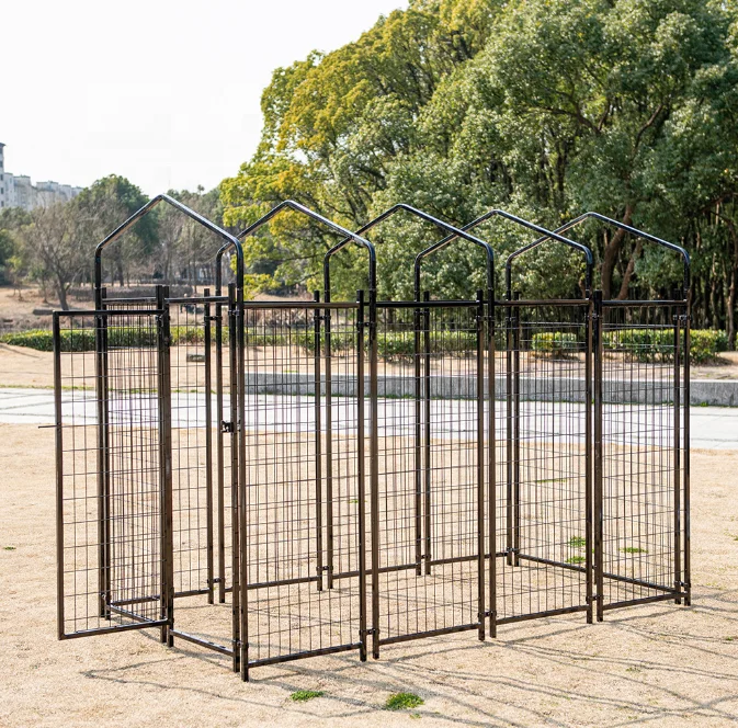 Durable Outdoor Dog Kennel Heavy Duty Welded Wire Fencing
