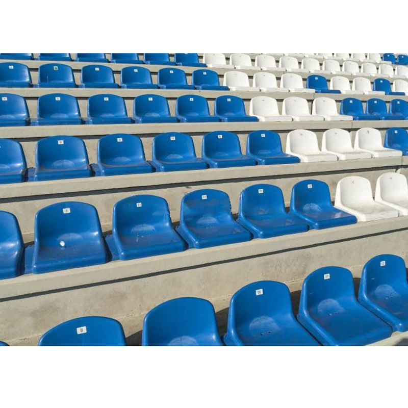 Soccer Event Grandstand Seats Custom Stadium Seat Cushion Chair Navy for Bleachers Outdoor Stadium Seats