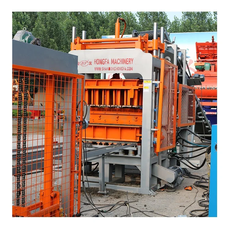 Automatic Block Making Machine QT5-15 Concrete Brick Making Machine Price Construction Machine China Supplier