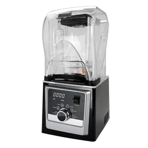 Soundproof Blender With Cover Mixer Sound Proof Juicer Silent Blender Commercial Table Blender for Restaurant